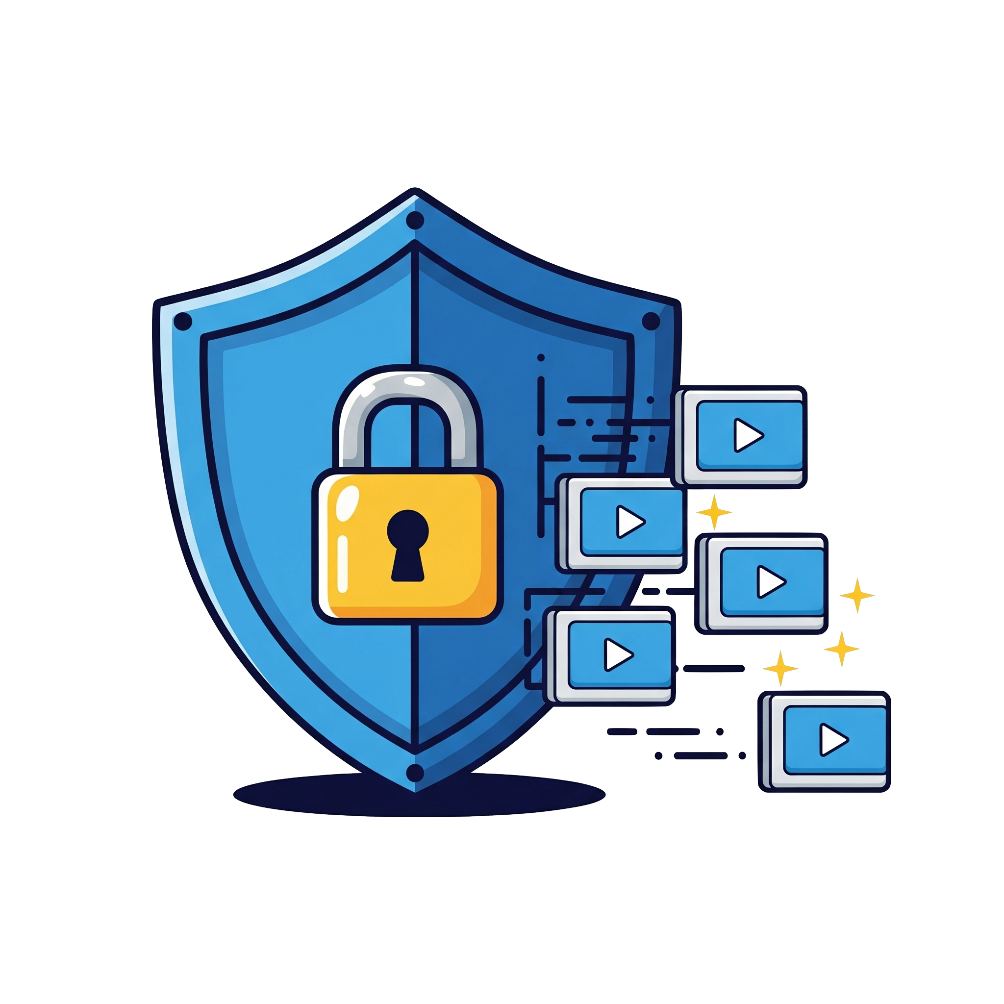 Privacy lock icon